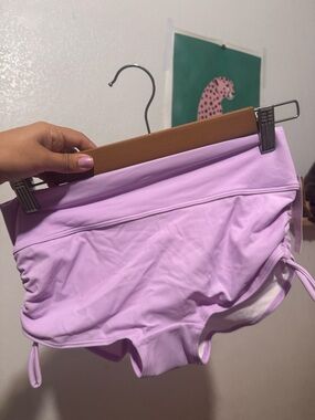 Victoria's Secret Lilac One-Piece Swim Bottoms